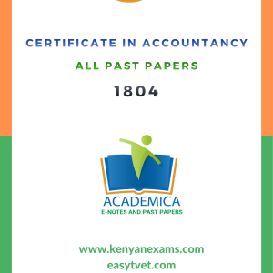 Certificate in accountancy combined past papers