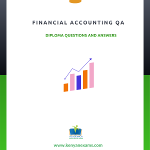 Financial accounting questions and answers