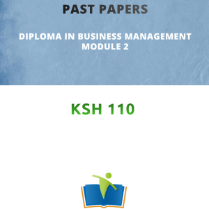 Diploma in business management module 2 past exams