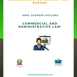 Commercial and administrative law notes