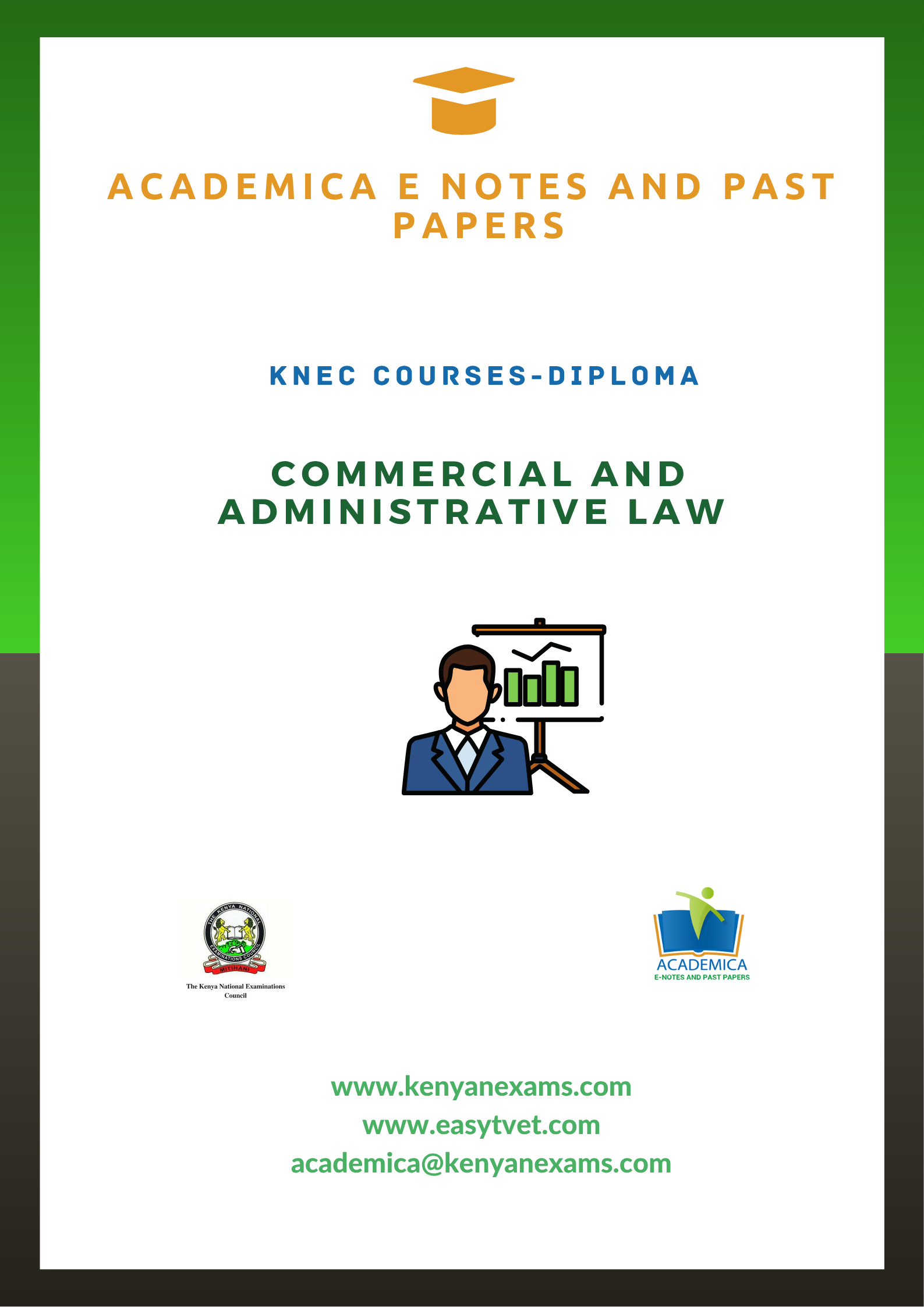 Commercial and administrative law notes