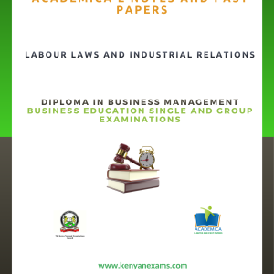 Labor laws and industrial relations