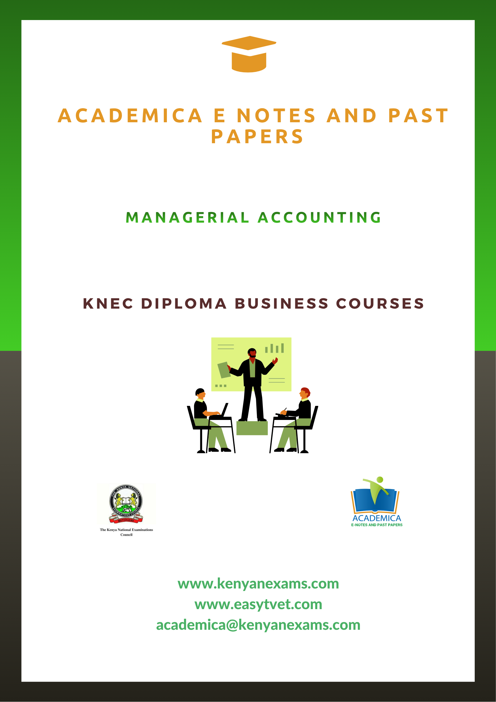Managerial accounting notes